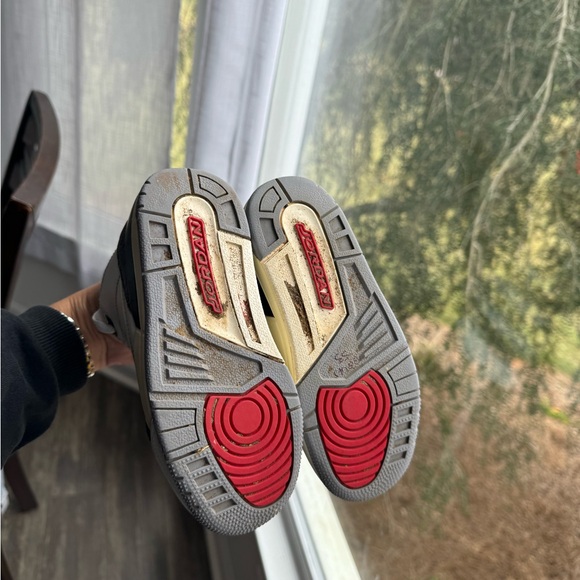 Jordan 3 retro white black 12c - Picture 6 of 7